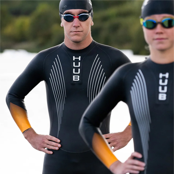 2026 Huub Herre Alta Termisk Svømmevædsuit ALTTHER35 - Black / Orange